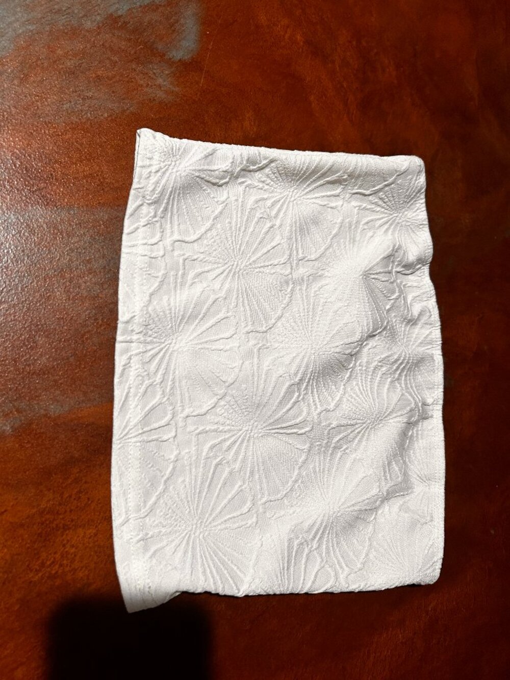 White Floral Cropped Bandeau Top | Strapless | Summer Cute